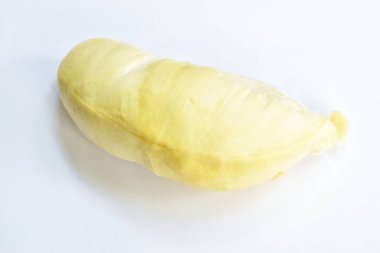 durian meyvelerin kralı beyaz arkaplanda
