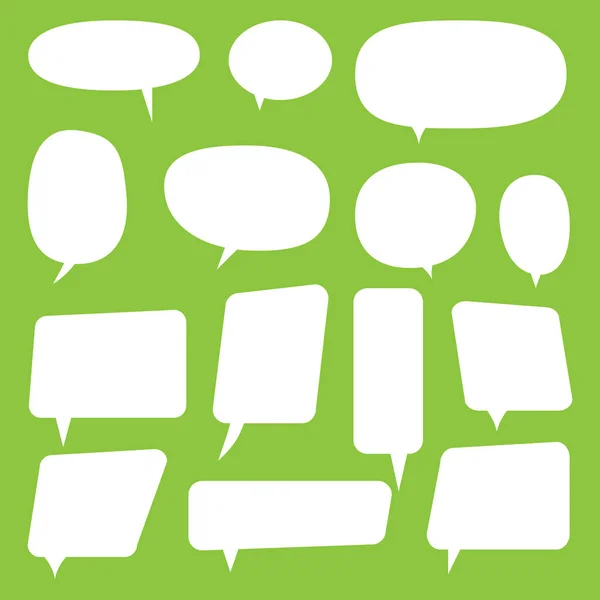 Για να ορίσετε συννεφάκι ομιλίας. Πολύχρωμο Texting διανυσματικά σχήματα. Συζητήστε εικόνες που απομονώνονται σε λευκό φόντο. Αφηρημένη γελοιογραφία παράθυρο διαλόγου σχεδιασμός. — Διανυσματικό Αρχείο