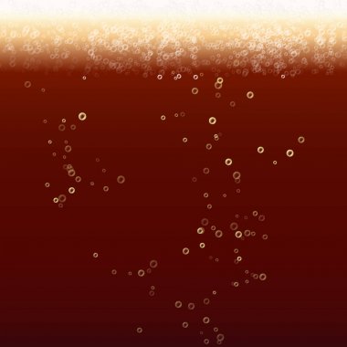 Cola vektör arka plan kabarcıklar. Vektör doku Cola limonata. Lezzetli, taze havalandırma, maden suyu arka plan
