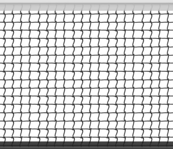 테니스 그물 수평 원활한 패턴 배경입니다. 벡터 일러스트 레이 션 — 스톡 벡터