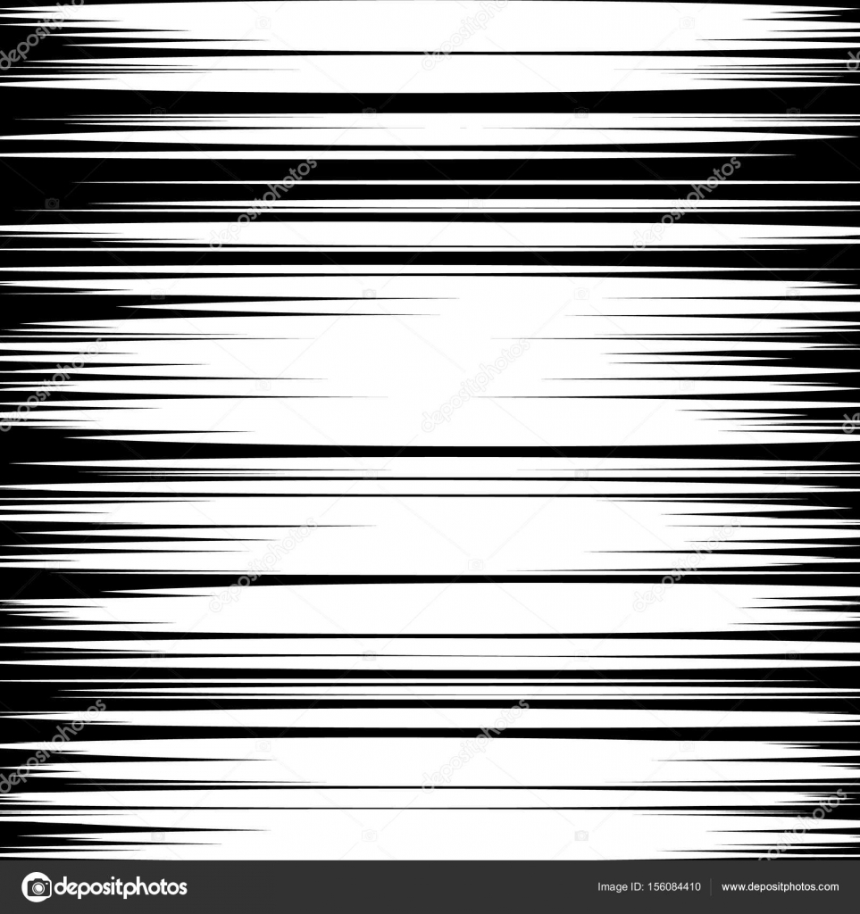 Manga Speed Lines Vector Grunge Ray Illustration Black And White Space For  Text Comic Book Radial