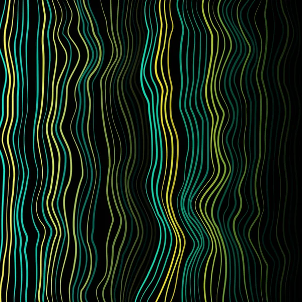 Moire Texture Vector. Lignes vectorielles distordues Fond coloré. Moire Waves. Lignes distordues vectorielles Arrière-plan . — Image vectorielle