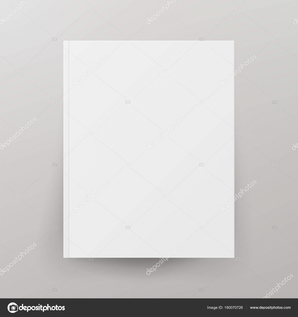 Download Capa do livro em branco vetor isolada. Ilustração isolado ...