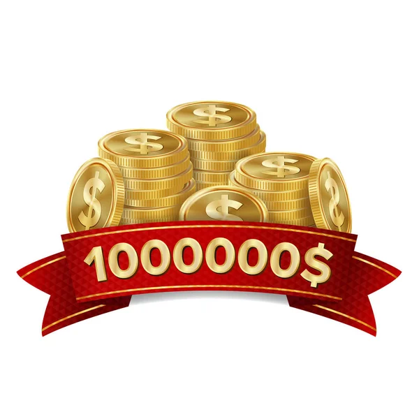 Διάνυσμα φόντο Jackpot Winner Casino. Θησαυρός χρυσών νομισμάτων. Νικητής σύμβολο τυχερό σύμβολο πρότυπο. — Διανυσματικό Αρχείο