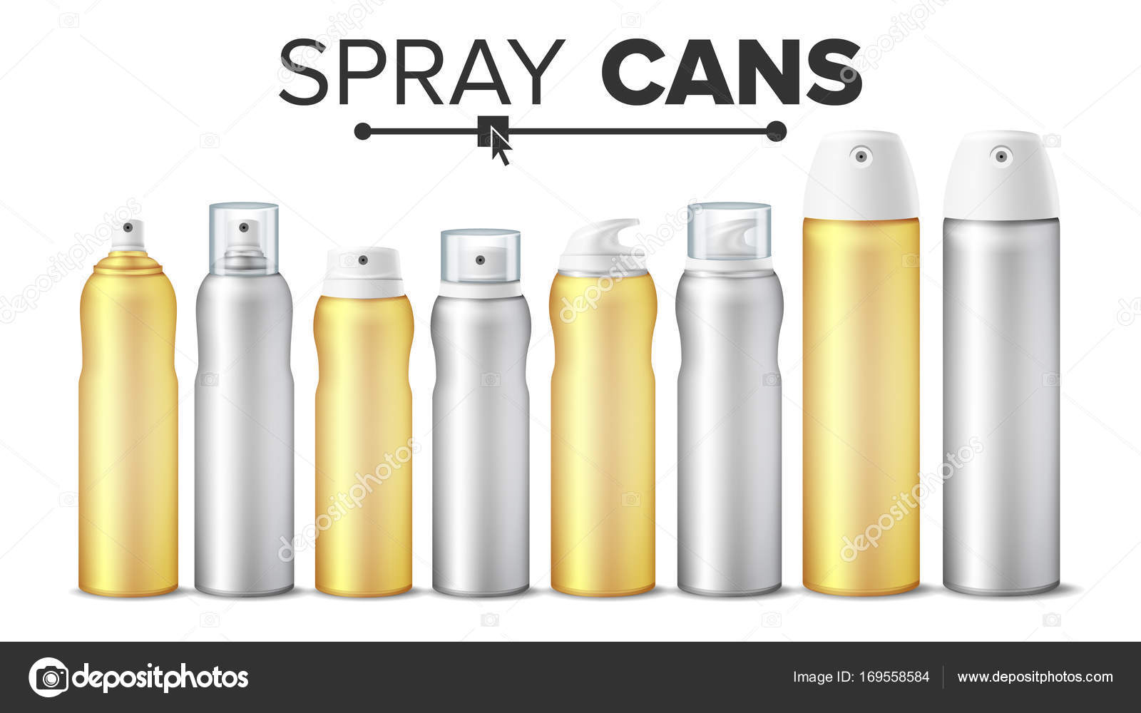 Spray Can Set Vector Realistic White Cosmetics Bottles Blank Can Spray Deodorant Air Freshener With Lid And Without 3d Packaging Mock Up Isolated Illustration Stock Vector Royalty Free Vector Image By C Pikepicture