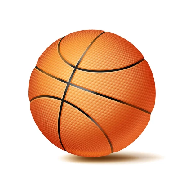 Basketballvektor. Sportspiel, Fitness-Symbol. Illustration — Stockvektor