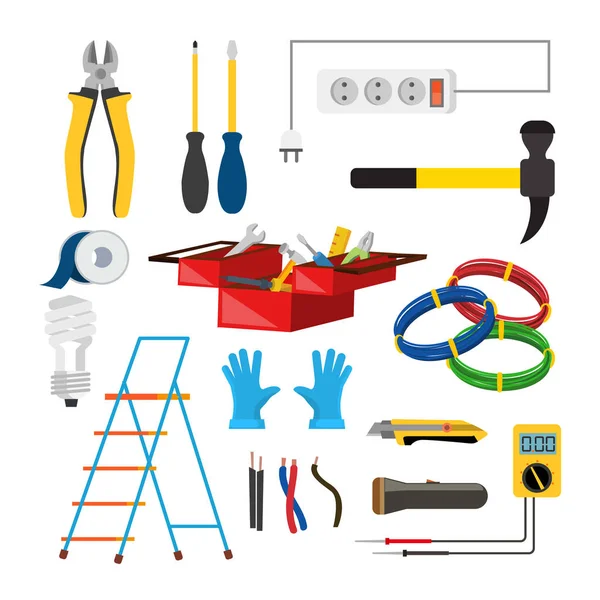 Ensemble D'accessoires D'outils Électriques À L'atelier Banque D'Images et  Photos Libres De Droits. Image 123302752