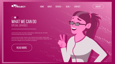 Ana Web sayfası tasarlamak vektör. İş grafiği. Gelecekteki enerji projesi. Çizgi film ekibi. Deneyimini artırmak. İllüstrasyon