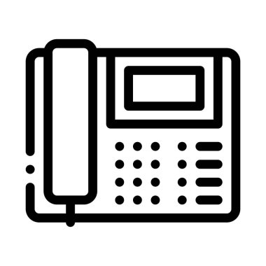 Ev Telefonu Simgesi Vektör Özeti ResmiComment