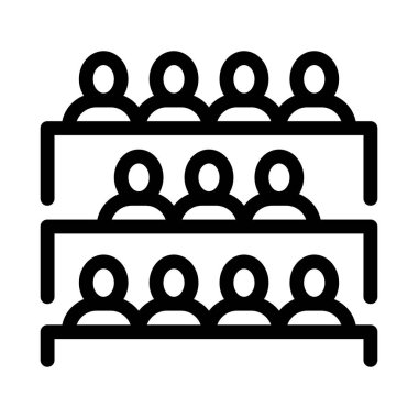 Masadaki Öğrenci Sınıfı Simge Vektör Özeti İllüstrasyonuName