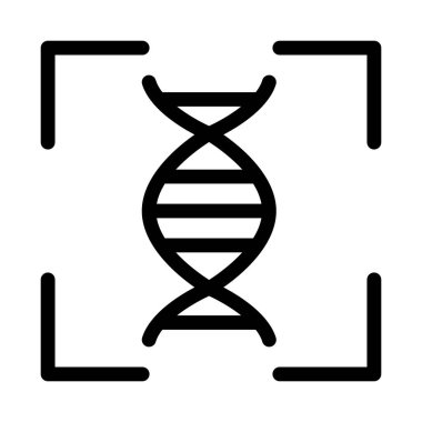 İnsan DNA Testi Simge Vektör Özeti ResimleriName