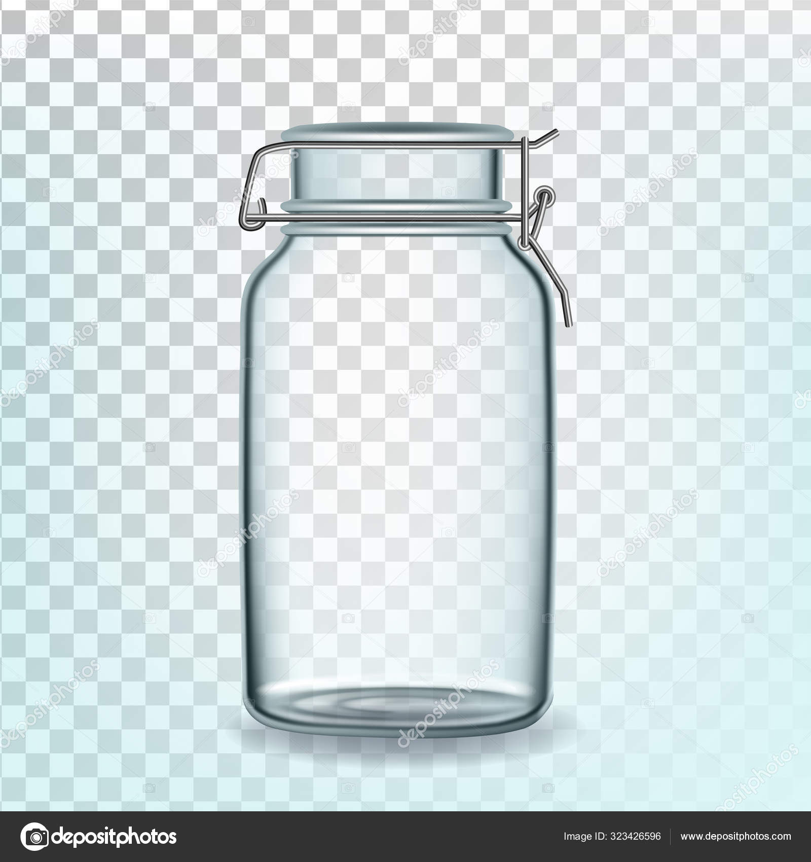 Download Glass Can Empty Container For Storage Pasta Vector Vector Image By C Pikepicture Vector Stock 323426596
