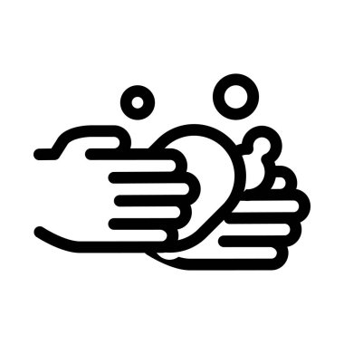 Sabun Simgesi Tasviri ile Elleri Yıka