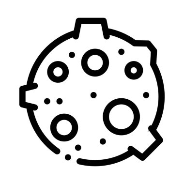 Kraterlerle Ay Ana Hattı Çizimi