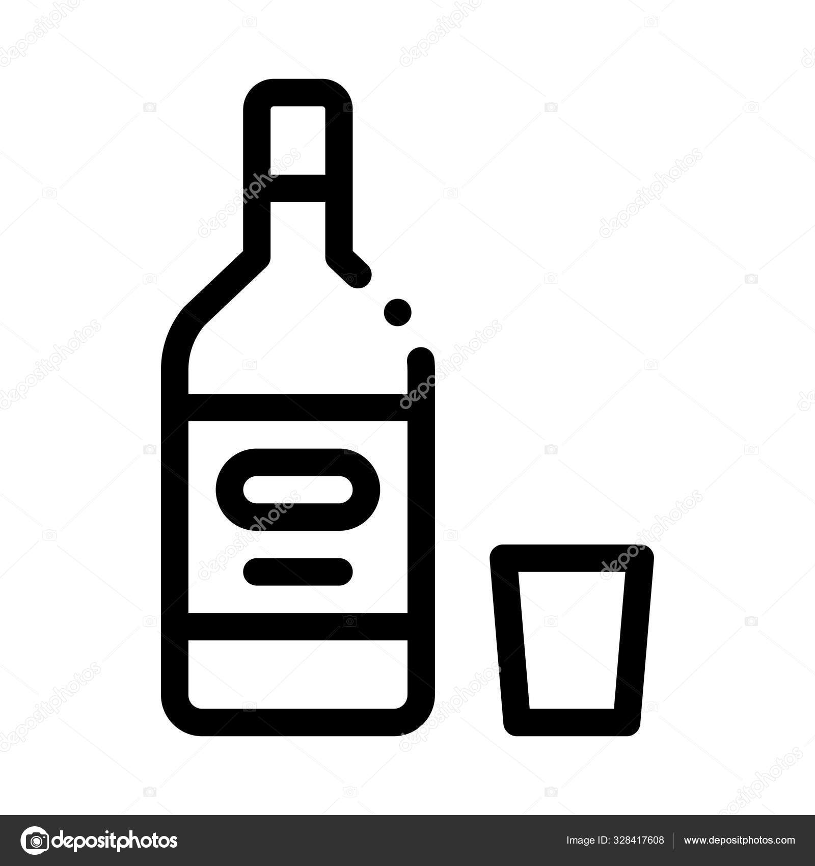 Medizinischer alkohol Stock-Vektorbilder