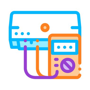 Tanı Kremi Sistemi Vektör İnce Çizgi Simgesi