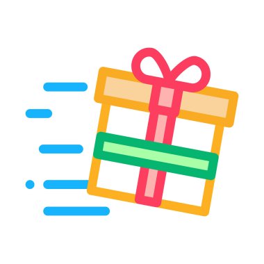 Işık Simgesi Vektör Özet Çizimi Hızıyla Hediye