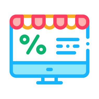 Bilgisayar Yüzdesi E- posta Simgesi Vektör Özeti ResmiComment