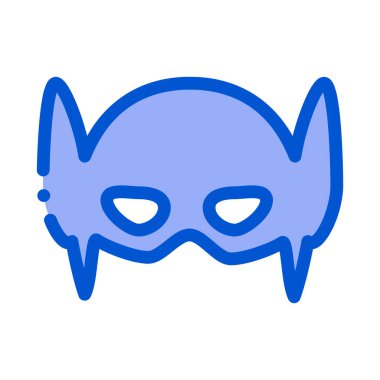 Süper Kahraman Maske Simgesi Vektör Özeti ResimleriComment