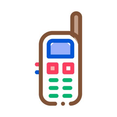 Cep telefonu Simgesi Simgesi Simgesi Vektör Özeti ResmiComment