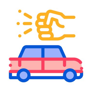 Kick Push Machine Simge Vektör Çizelgesi ResmiComment