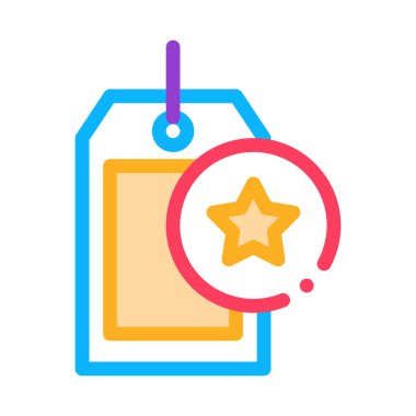 Bonus Etiketi Konsepti Simge Vektör Özeti İllüstrasyonu