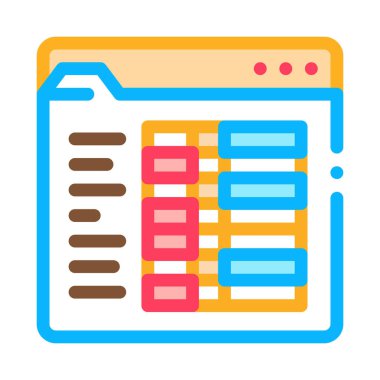 Öğrenci İstatistik Dizini Simge Vektör Özeti ResmiComment