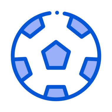 Futbol Topu Vektör Özeti Çizimi