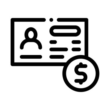 Kart Rozeti Madeni Para Simgesi Vektör Özeti ResmiComment