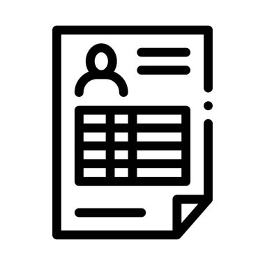 Profil Sayfası Simgesi Vektör Özeti ResmiComment