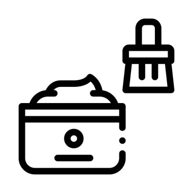 Ayakkabı Kremi Fırçası Simgesi Vektör Özeti ResimleriName