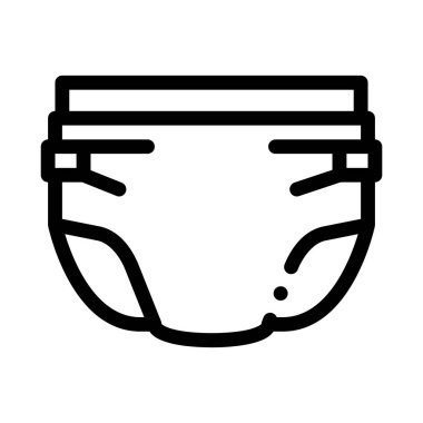 Bebek bezi ikonu taşıyıcı tasviri