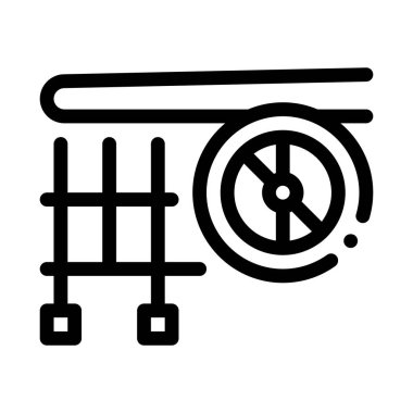 Uçak Motor Kanadı Simgesi Vektör Özeti ResimleriComment