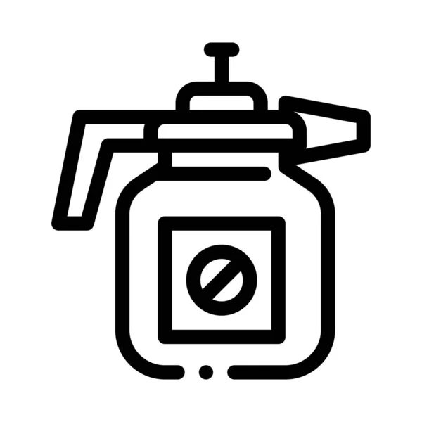 Ilustração do esboço do vetor do ícone da ferramenta do atomizador — Vetor de Stock