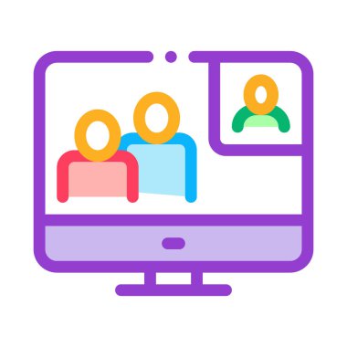 Çevrimiçi Bağlantı Simgesi Vektör Özeti ResmiComment