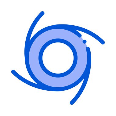 Siklon Tornado Simgesi Vektör Özeti Resimlemesi