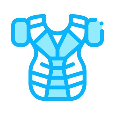 Kumaş Koruyucusu Simgesi Vektör Özeti Çizimi