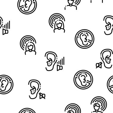 İnsan Duyusu Duygusuz Desensiz Kalıp Vektörü