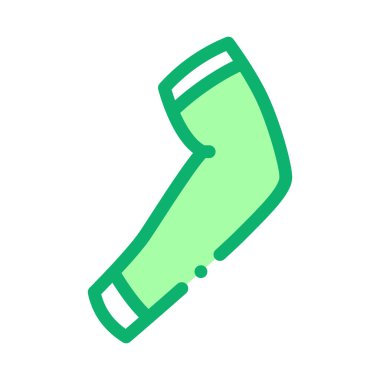 Dizlik Simgesi Vektör Çizimi ResmiComment