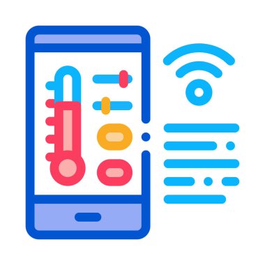 Hava Durumu Denetimi W-Fi Simgesi Vektör Özeti ResmiComment