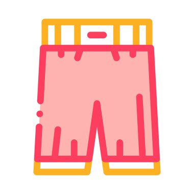 Koruyucu Boks Pantolonu Simge Vektör Özeti ResmiComment