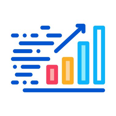 Hızlı Büyüme Grafik Simgesi Vektör Özeti ResmiComment