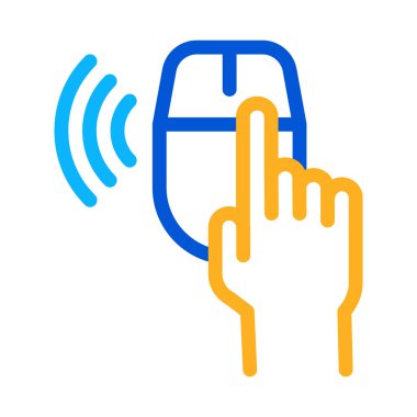 Kablosuz Fare Simgesi Vektör Özeti ResmiComment