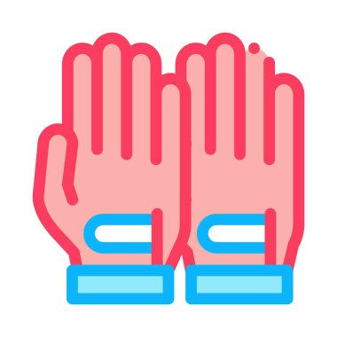 Golf Sportif Eldivenler Simgesi Vektör Özeti ResimleriName