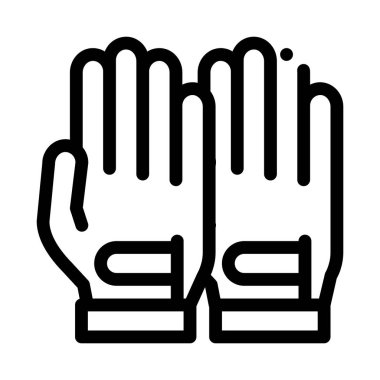 Golf Sportif Eldivenler Simgesi Vektör Özeti ResimleriName