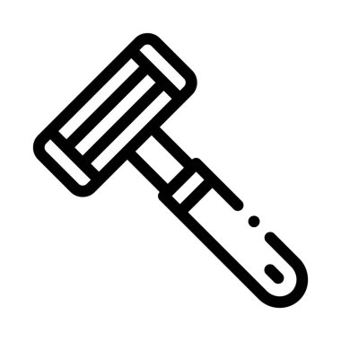 Tıraş Usturası Simgesi Vektör Özeti ResmiComment