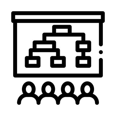 Stratejik Plan Simge Vektör Özeti Çizimi