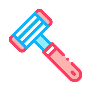 Tıraş Usturası Simgesi Vektör Özeti ResmiComment