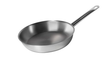 Frying Pan Metal Kitchenware For Cooking Vector