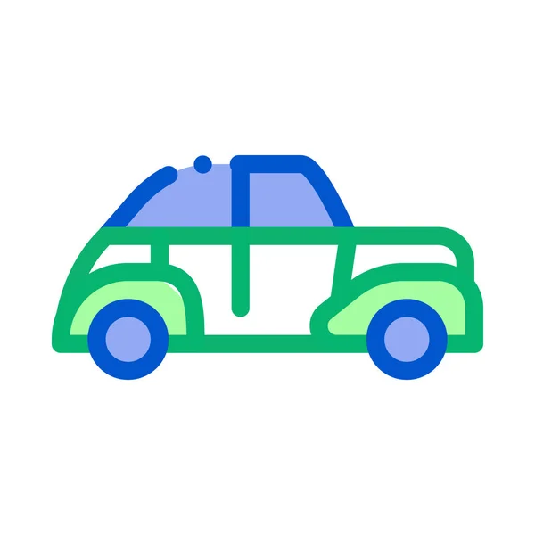 Car Door Tuning Icon Vector Outline Illustration — Stok Vektör